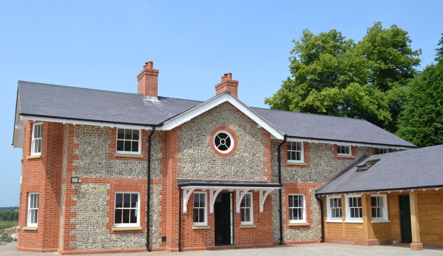 Game Keepers Cottage - Front Elevation