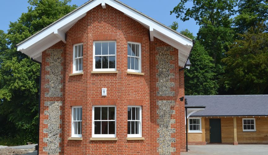 Games Keepers Cottage - Side Elevation