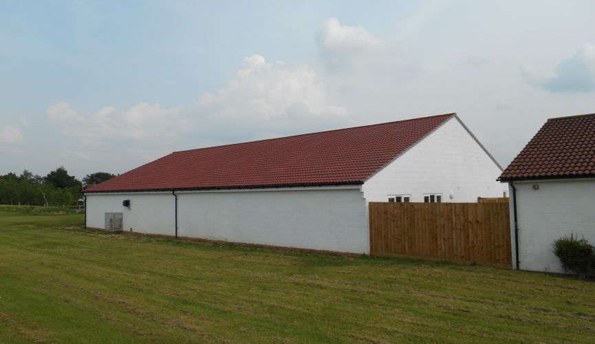 New Club House - Rear